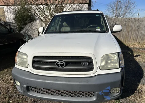 2002 Toyota Sequoia Sr5 V8 from USA, damaged, VIN 5TDZT34A82S090937